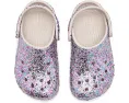 Crocs Classic Glitter Clogs блестящие сабо для малышей