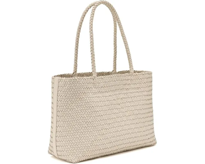 Madewell Кожаная сумка-тоут Handwoven Leather Tote с плетеным дизайном
