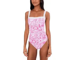 Купальник Keon цельный с драпировкой от Lilly Pulitzer