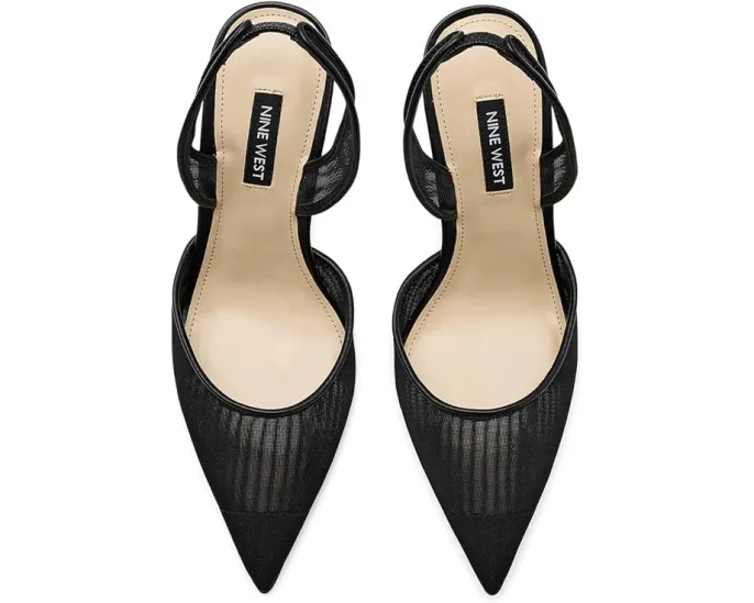 Туфли-лодочки Kansy от Nine West на шпильке с острым носом и ремешком