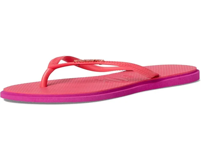 Босоножки Havaianas Slim Point с заостренным носком и контрастными краями