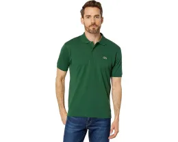 Поло Lacoste с коротким рукавом из пике классического кроя