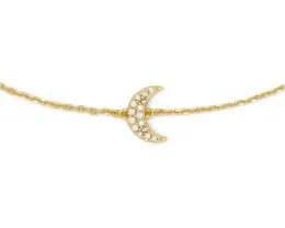 Браслет You're A Gem Pave Moon с подвеской в виде полумесяца от Kate Spade New York