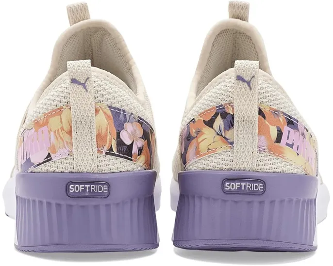 Кроссовки Puma Softride Harli Slip-on Floral с цветочным принтом