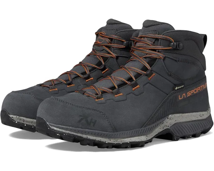 Трекинговые ботинки La Sportiva TX Hike Mid Leather GTX с мембраной GORE-TEX и подошвой Vibram