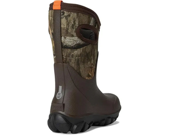 Детские сапоги Bogs Kids Classic Seamless с камуфляжным принтом Mossy Oak и отстегивающейся пяткой