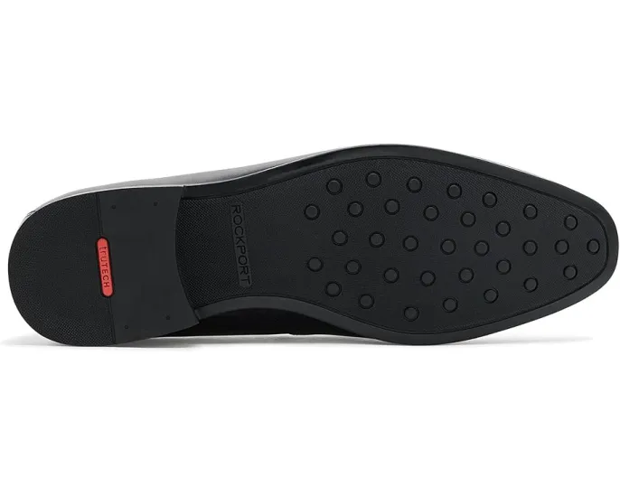 Лоферы Rockport Carlo из черной кожи с металлической деталью