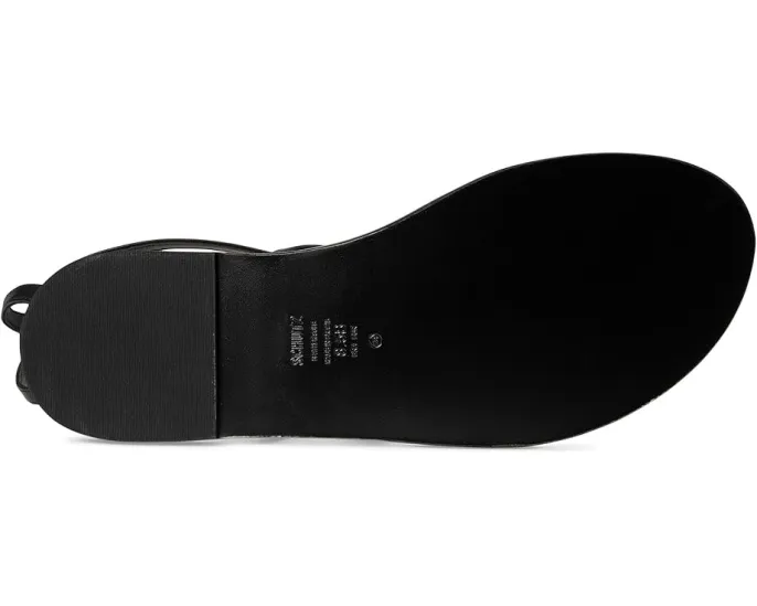 Schutz Ester босоножки на плоской подошве с тонкими ремешками