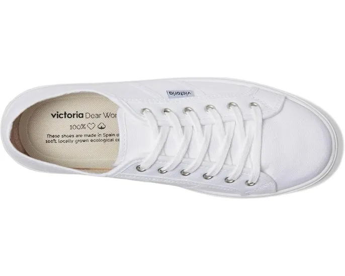 Кроссовки Barcelona Lona victoria из органического хлопка в ретро стиле