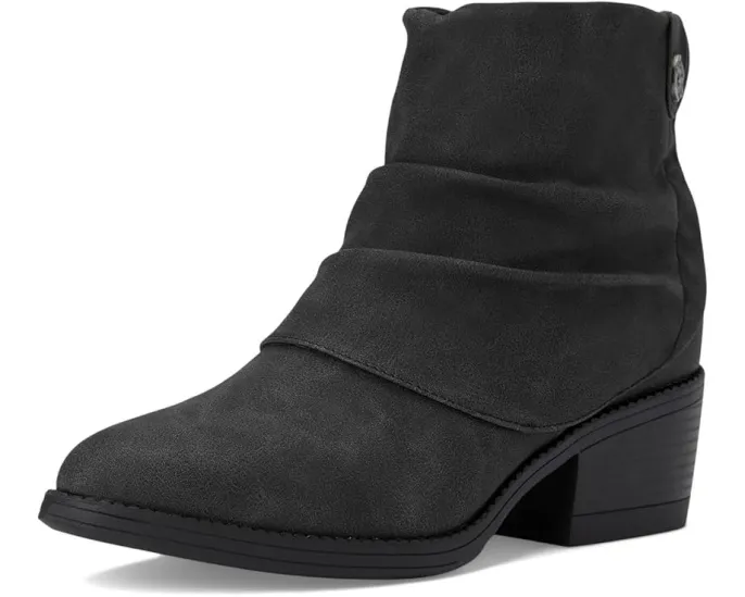 Ботильоны Riley Booties из искусственной замши с меховой отделкой