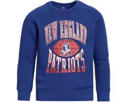 Футболка Junk Food Clothing Kids с длинным рукавом и принтом New England Patriots для детей
