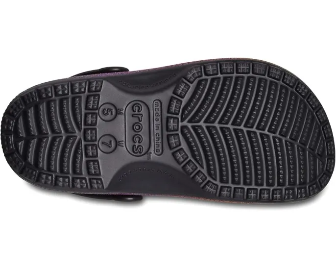 Кроксы Crocs Classic Disney Hocus Pocus с блестками и стразами Jibbitz