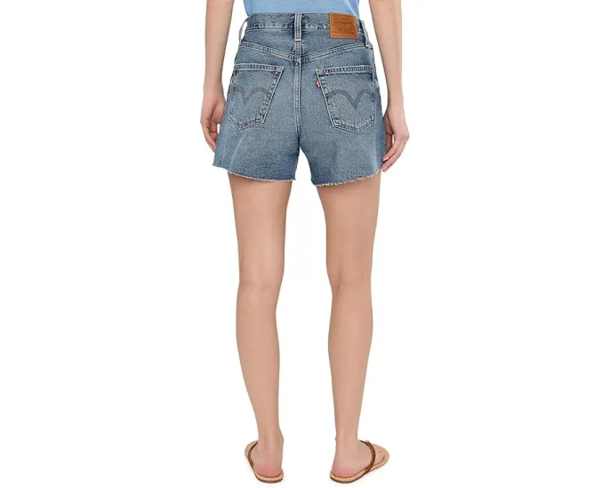 Шорты Levi's® Premium Ribcage Short Zip с высокой посадкой и застежкой-молнией