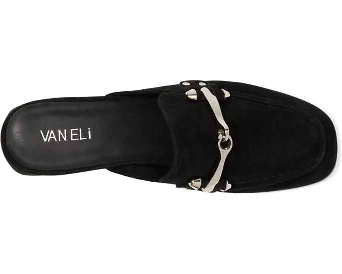 Туфли Vaneli Valen на массивном каблуке из мягкого замша