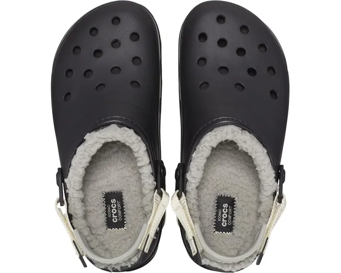 Утепленные кроксы Crocs All Terrain Lined Clog с регулируемым задним ремешком