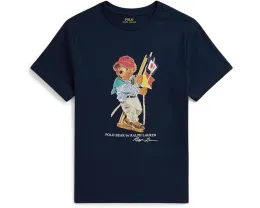 Детская футболка Polo Ralph Lauren с медведем из хлопкового джерси для детей старшего возраста