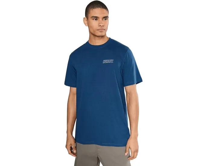 Футболка Hurley H2o Dri Fastlane Lined Short Sleeve с коротким рукавом