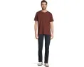 Джинсы Paige Lennox Transcend Slim Fit в оттенке Dade с премиум стрейчем и потертостями