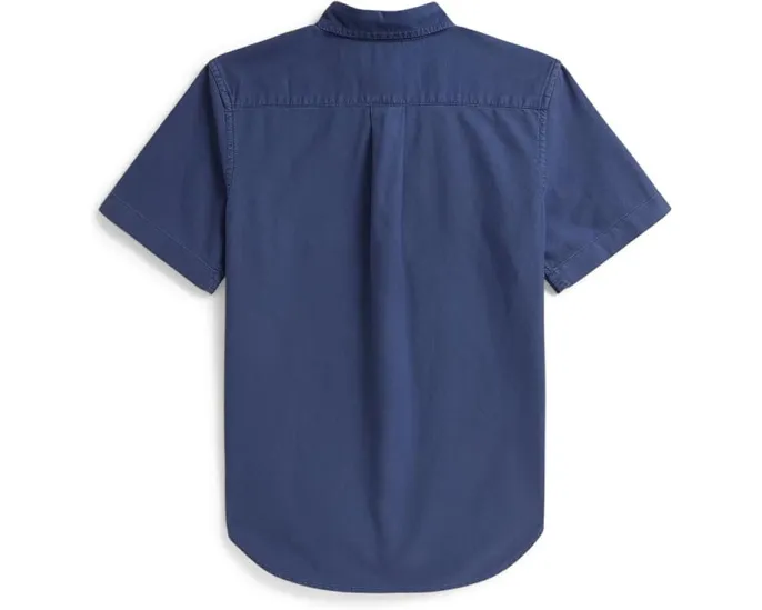 Оксфордская рубашка Polo Ralph Lauren из крашеного хлопка для детей старшего возраста
