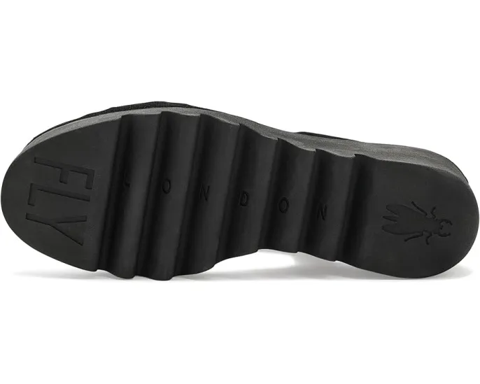 Сандалии FLY LONDON Beik618fly на танкетке с регулируемым ремешком на липучке