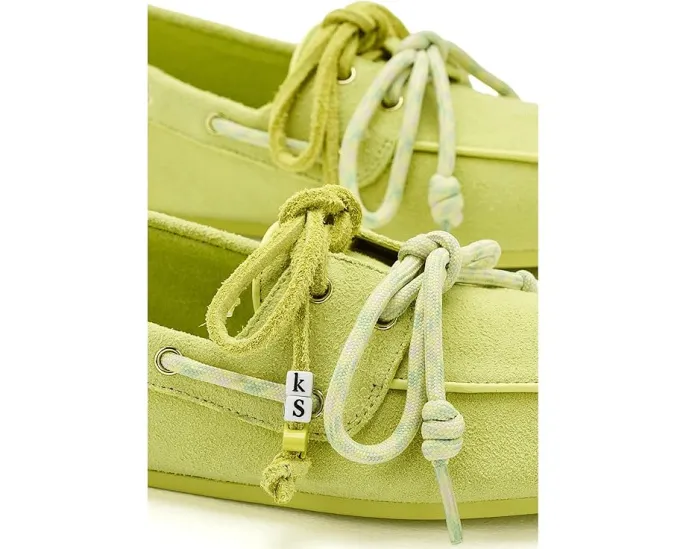 Мокасины Know The Ropes из мягкой замши с квадратным носком