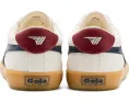 Кроссовки Gola Varsity из натуральной кожи и ткани