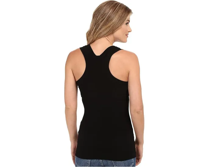 Майка Norma Kamali Racer с U-образным вырезом и спортивной спиной