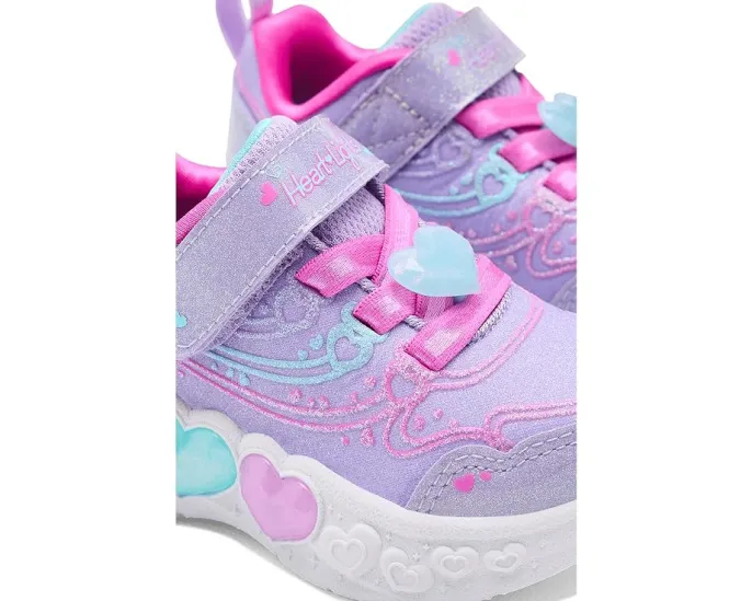 Кроссовки Skechers Enchanted Heart Lights 303266N для малышей с подсветкой и сердцем
