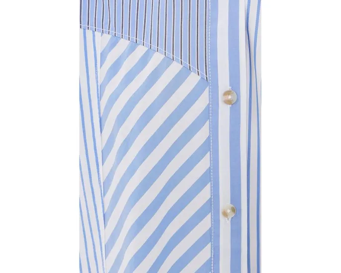 Платье Free People Oxford Club Mini цвета васильковый микс