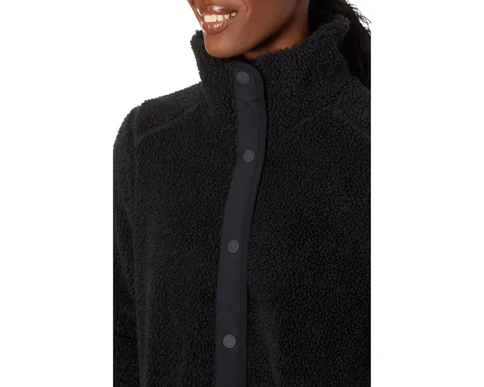 L.L.Bean Куртка Sherpa с высоким воротником и застежкой на кнопках