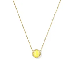 Кулон Kendra Scott с теннисной тематикой и магнезитом