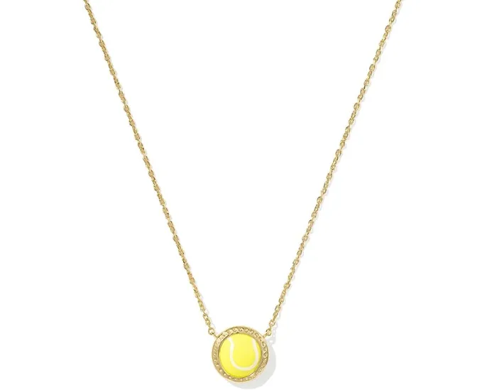 Кулон Kendra Scott с теннисной тематикой и магнезитом