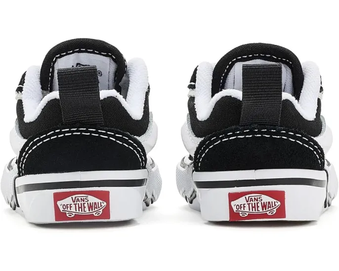 Детские кеды Vans Knu Skool Elastic Lace Bolt черные
