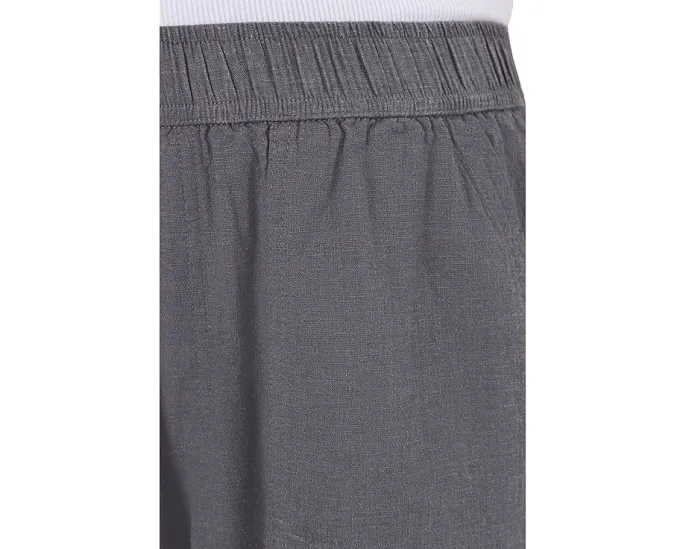 Широкие брюки Toad&Co Taj Hemp с эластичным поясом и завышенной талией