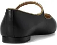 Туфли-оксфорды Londyn из кожи Mary Jane с металлизированной отделкой от Lauren Ralph Lauren