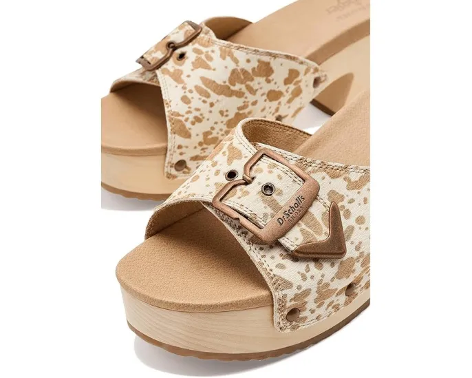 Сандалии Dr. Scholl's Original Rodeo на платформе с деревянной подошвой