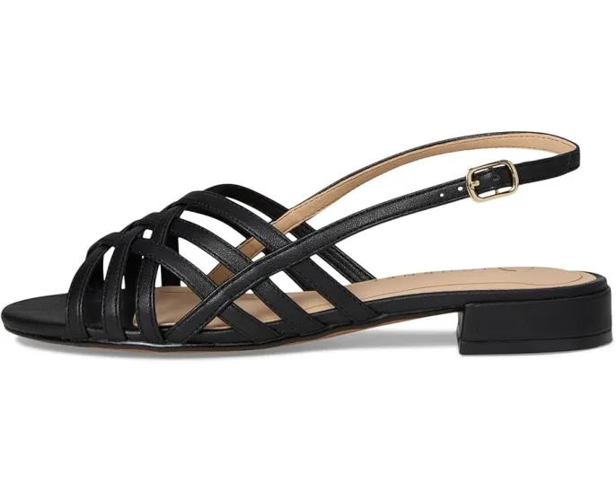 Сандалии Cassandra на устойчивом каблуке с перекрещивающимися ремешками