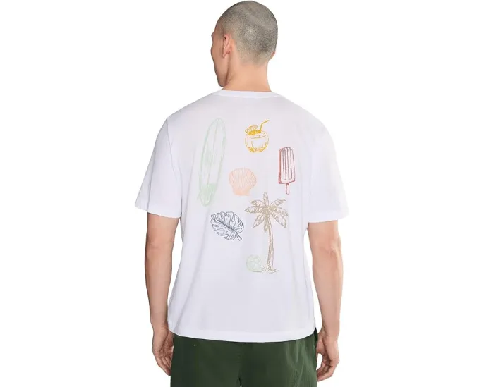 Футболка TravisMathew Rooftop Boyfriend Tee с графическим принтом