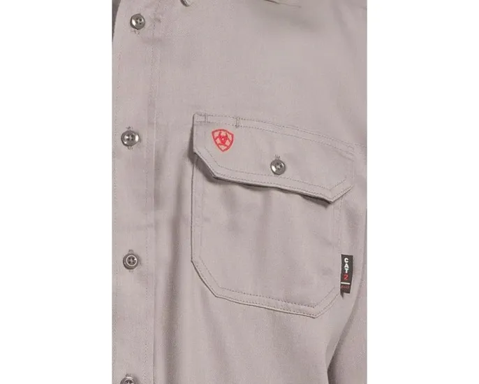 Рабочая рубашка Ariat FR Solid с длинными рукавами и огнестойкой тканью