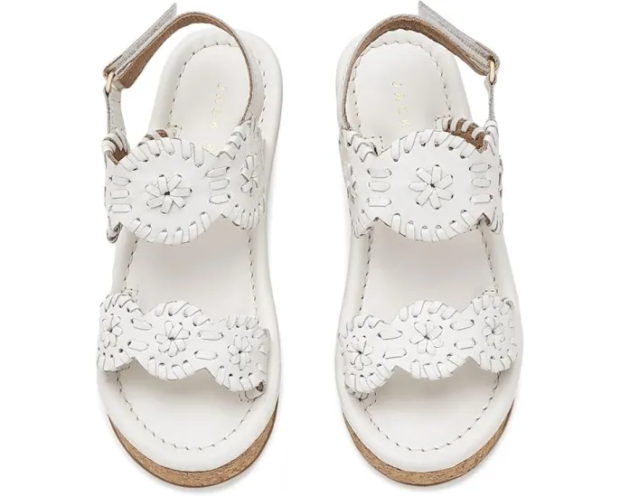 Сандалии Jack Rogers Lauren High Wedge с танкеткой для девочек