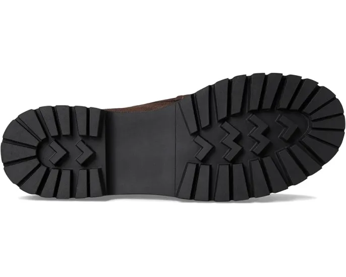 Лоферы Steve Madden Langsten из мягкой замши на устойчивом каблуке