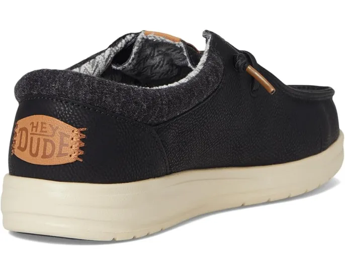 Детские кеды Hey Dude Kids Paul Classic с полиуретановым верхом и гибкой подошвой