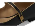 Туфли-оксфорды Londyn из кожи Mary Jane с металлизированной отделкой от Lauren Ralph Lauren