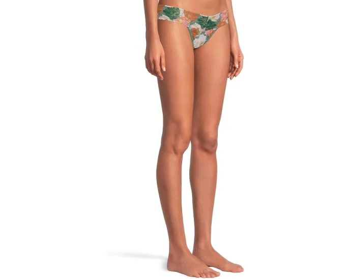 Трусы Hanky Panky Signature Lace с заниженной посадкой и принтом