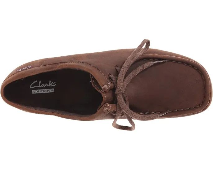 Мокасины Clarks Padmora с ручной строчкой на носке и стелькой из натурального крепа