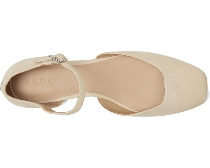 Туфли Lauren Ralph Lauren Emellie Mary Jane из замши на квадратном носке