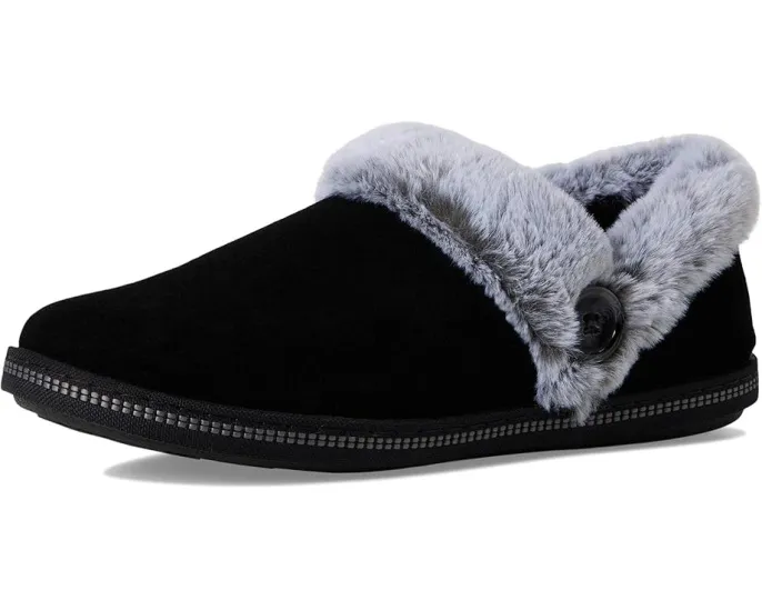 Тапочки SKECHERS Cozy Campfire French Toast2 с замшевым верхом и памятью формы