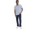 Поло для гольфа Lacoste в полоску с технологией Ultra Dry из переработанного полиэстера
