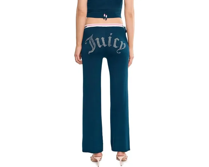Широкие штаны Juicy Couture с двойным шнурком