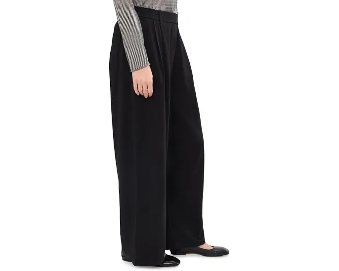 Брюки Eileen Fisher из стрейч-джерси с пима-хлопком и высокой посадкой